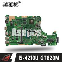 Asepcs X555LD Laptop motherboard For Asus X555LD X555LP X555LA X555L X555 Test onboard mainboard 4G RAM I5-4210U GT820M 2024 - buy cheap