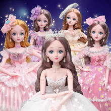 60cm oversized blue eyes beautiful doll set girl educational toy princess children single simulation girl doll birthday gift 2024 - buy cheap