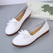 Summer 2020 Soft Leather Women Loafers Shoes Pedal Pregnant Women Flat Casual Shoes Korean Bow Rubber Slip on Sneakers 2024 - buy cheap