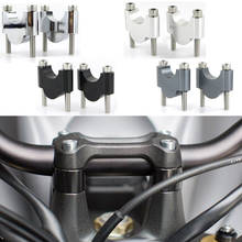 For Beta 250RR 300RR 350 RR 390RR 400RR 430RR 450RR 498RR 28mm 1 1/8" Handlebar Risers Fat Bar Mounting Motorcycle CNC Billet 2024 - buy cheap