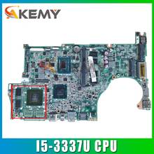 Akemy Laptop motherboard For ACER Aspire V5-572 V5-572G Mainboard DA0ZQKMB8E0 I5-3337U CPU SLJ8C 2024 - buy cheap