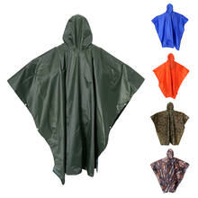 Outdoor Camping Tent Mat Travel Hiking Emergency Rain Coat Raincoat Poncho 2024 - buy cheap