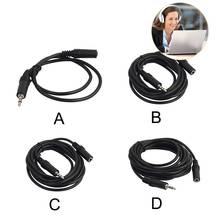 3.5mm Stereo Male To Female Audio Extension Cable Aux Extension Cord 2024 - buy cheap