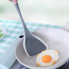 1PC High quality Silicone Nonstick Kitchen Accessory Spatula Long Handle Shovel Thickened Kitchen Spatula Special Tool Cooking Q 2024 - buy cheap