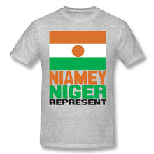 Niamey, Niger, Represent Humor Men's Basic Short Sleeve T-Shirt R330 Tees Tops European Size 2024 - buy cheap