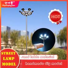 1/3Pcs Ho Scale Model Lighting Tower,12V Model Street Lights Layout Lamppost Train/garden/playground/stadium Overhead Lights 2024 - buy cheap