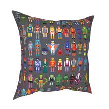 8-bit Masters Square Pillow Case Decorative Pillow He Man Masters Of Universe Skeletor Heman 80s Cartoon Customized Pillowcase 2024 - buy cheap