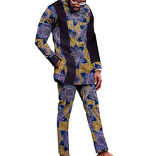 Conjunto de camiseta y pantalones africanos para hombre, traje nigeriano, Moda Africana personalizada, nuevo diseño 2024 - compra barato