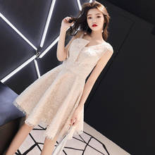 Mini vestido de noche Cheongsam para mujer, vestido de fiesta moderno y oriental, ropa tradicional China, Vestido corto de encaje 2024 - compra barato
