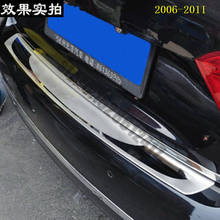 Protetor de para-choque traseiro, peça de reposição de aço inoxidável para volkswagen passat b6 2006 a 2011 2024 - compre barato