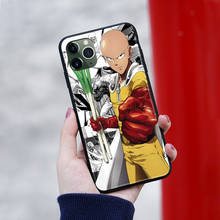 Saitama one punch anime Phone case cover shell For iPhone SE 6s 7 8 Plus X XR XS 11 Pro Max Samsung S Note 10 20 Plus ultra 2024 - buy cheap