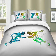 3D Printed Duvet Cover Set Rugby Sport Game Queen King Bed Clothes white Size Single Double Bedding Set Kid Teen Boys Home Bed 2024 - buy cheap