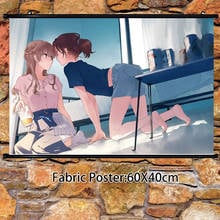 Anime poster bloom em você saeki sayaka koito rei rolo de parede decoração para casa arte imagem acessórios 60x40cm 2024 - compre barato