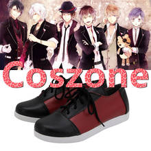 Fantasia diabicos amantes sakamaki ayato, calçados para cosplay, halloween, carnaval, acessórios 2024 - compre barato