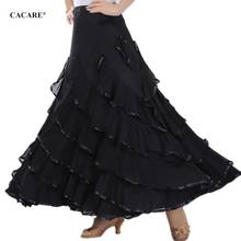 Ballroom Skirt Waltz Dresses Dance Competition Dresses Ballroom Dress Standard Free Size 5 Colors D0965 Big Hem 2024 - buy cheap