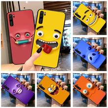cartoon funy face Phone Case for Huawei P20 P30 P40 lite E Pro Mate 30 20 Pro P Smart 2020 P10 2024 - buy cheap