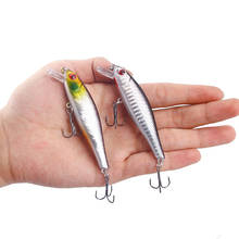 Señuelos de Pesca de trucha, anzuelos CrankBaits artificiales, Minnow biónico duro, aparejos de pesca de lubina, 86mm/9,3g, 1 unidad 2024 - compra barato