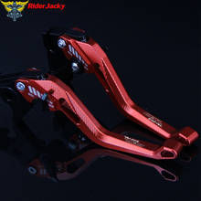 Design 3D (Rhombus Oco) Red CNC Motocicleta Freio Ajustável Embreagem Alavanca Para Honda CBR 600RR CBR600RR 2003-2006 2004 2005 2024 - compre barato