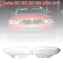 Pair Headlight Head Light Lamp Shell Car Headlight Lens Shell Cover for-BMW 1 Series E81 E82 E87 E88 2003-2011 2024 - buy cheap