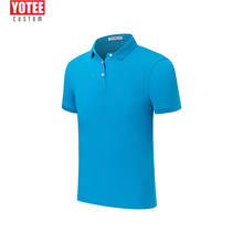 Yotee-camisa polo unissex com estampa, uniforme de empresa, equipe, logotipo, camisa de manga curta, masculina e feminina, 2020 2024 - compre barato