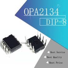 5 uds OPA2134 DIP8 OPA2134PA de alto rendimiento de AUDIO de amplificadores operacionales mejor calidad IC 2024 - compra barato