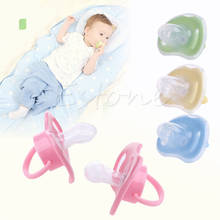 New 1Pc Baby Pacifier Baby Pacifier Clips Nipple Infant Fashion Soother Cheap Feeding 2024 - buy cheap