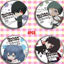 Japan Anime Tokyo Ghoul Kaneki Ken Cosplay Bedge Cartoon Collect Bags Badges For Backpack Button Brooch Pin Role Prop Xmas Gift 2024 - buy cheap