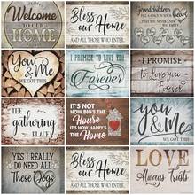 AZQSD 5D Diamond Painting New Arrivals Text Love Needlework Diamond Embroidery Landscape Mosaic Home Decoration Handmade Gift 2024 - buy cheap