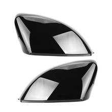 Горячая Распродажа боковое зеркало заднего вида крышки для Audi A3 S3 8V RS3 для глянцевого жемчуга 2013 2014 2015 2016 2018 2017 2019 зеркальные крышки 2024 - купить недорого
