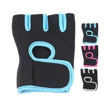 1 Pair Men Women Gym Half Finger Sports Training Anti-slip Weightlifting Gloves Bicycle Accessories Replacement Parts 2024 - buy cheap