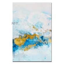 Home Good Canvas Wall Art Heavy Textured Abstract Oil Painting Hand-painted Modern Cheap Artwork Unframed Paintings Pictures 2024 - buy cheap