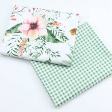 100%  Cotton Twill Fabric Floral Printed Fabric Handmade Cloth, DIY Sewing Textile Tissue Quilting Fabric For Baby & Child 2024 - buy cheap