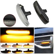 LED Water Flowing Turn Signal Indicator Lamp Sequential Blinker Lights for Land Rover Freeland 2 Discovery 3 4 Range Rover Sport 2024 - buy cheap