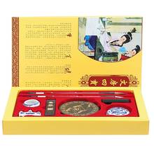 Chinese Calligraphy Writing Brushes Ink Stick Stone Stamp Set Training Tool 2024 - buy cheap