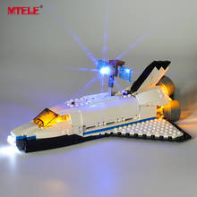 Mtele-kit de luzes led para transporte de espaço 31066, não inclui modelo 2024 - compre barato