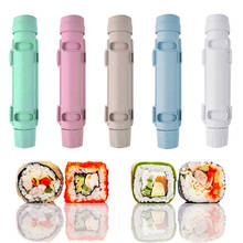 Quick Sushi Maker Roller Rice Mold Bazooka Vegetable Meat Rolling Tool DIY Sushi Making Machine Kitchen Gadgets 2024 - buy cheap