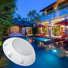 Luz LED RGB blanca para piscina, luz subacuática resistente al agua IP68, 15W, con mando a distancia, AC12V 2024 - compra barato