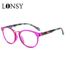 LONSY модные круглые очки для чтения для женщин и мужчин легкие пресбиопические очки для чтения при дальнозоркости очки + 1,0 + 1,5 + 2,0 + 2,5 + 3,0 + 3,5 2024 - купить недорого