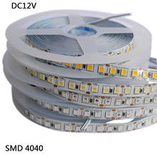 Free Shipping 5M 120leds/m 600leds White/warm white red green blue yellow pink  4040 SMD Flexible LED Strip tape light,DC12V 2024 - buy cheap