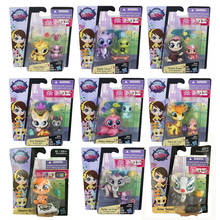 Hasbro Littlest Pet Shop модель животных для детей рождественские подарки мультфильм LPS Домашние животные фигурки коллекционные куклы игрушки Аниме Фигурка 2024 - купить недорого