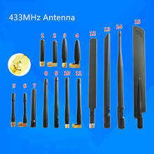 Antena lora 433m de alto ganho, antena de módulo de transmissão digital 433mhz, antena dobrável com cola de 433m 2024 - compre barato