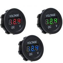 ONEWELL 12-24V Led Display Waterproof Car Motorcycle Voltmeter Gauge Voltage Meter Led Digital Voltmeter For Motorcycle Car 2024 - buy cheap