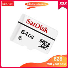SanDisk-tarjeta micro SD 100% Original, dispositivo de monitoreo de vídeo de alta resistencia, Clase 10, 20 MB/S, tarjeta TF, SDSQQND 2024 - compra barato