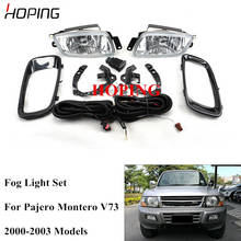 Conjunto completo de lâmpadas de neblina para mitsubishi pajero 2000, 2001, 2002, 2003, com luz de neblina frontal 2024 - compre barato