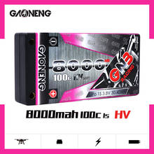 Gaoneng-Paquete de batería LiPo 8000 Bullet Deans XT60, 4,35 mAh, 1S, HV, 4,0 V, 100C, piezas de barcos de carreras, coche de control remoto, 1/12 2024 - compra barato