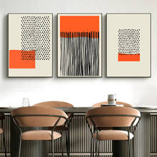 Póster de exposición de arte Bauhaus, impresión minimalista Retro abstracta moderna, bloque de Color, decoración de pared contemporáneo, pintura de lienzo de arte Pop 2024 - compra barato