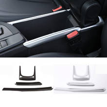 3pcs ABS For BMW X1 F48 2016-2021 Car Armrest Box side Decoration Strips Trim Accessories 2024 - buy cheap