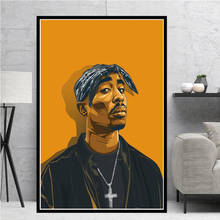 Tupac Modern Art Canvas Painting Portrait Of 2PAC Posters and Prints Wall Art Pictures for Living Room Home Decoration Cuadros 2024 - buy cheap