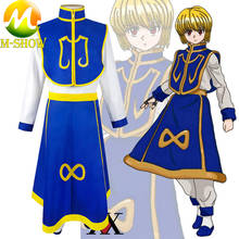 Anime HUNTER X HUNTER Cosplay Kurapika Cosplay Costume Full set Halloween Uniforms for Adult 2024 - buy cheap