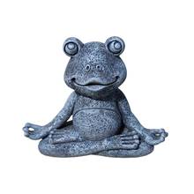 Buddha Animal Statue Cat Frog Statue Zen Yoga Relaxed Pose Home Memorial Decor Meditation Decor Yoga Decor Garden Decoration 2024 - buy cheap